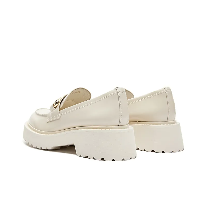 Staccato Burgundy Jazz Loafers 4cm Women's-2