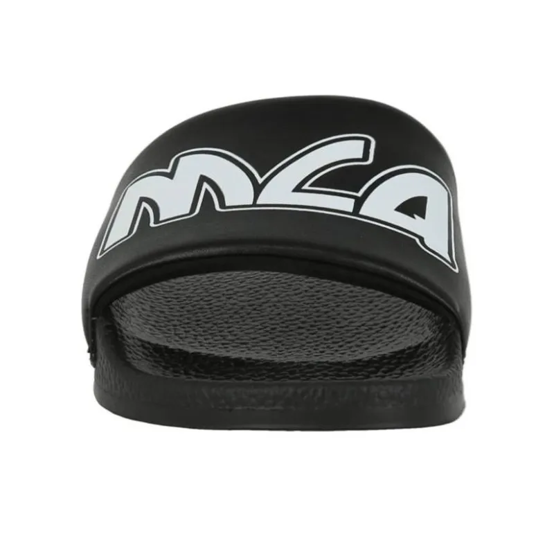 Alexander McQueen Logo Pool Slide Black Women's-2