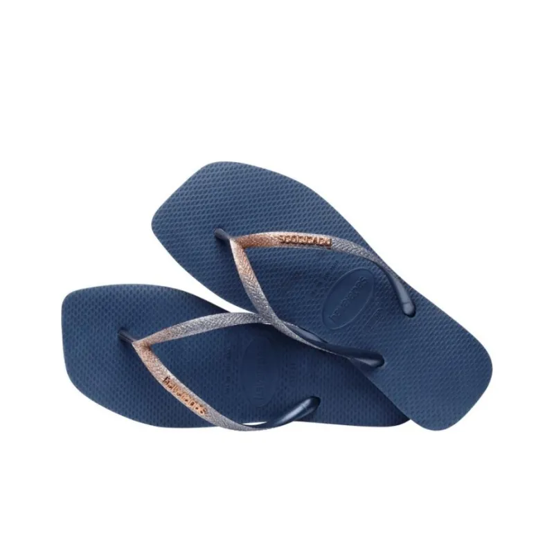 Havaianas Abrasion Resistant Flip Flops Women's Dark Blue-2