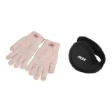 Khaki Glove+Black Earmuff