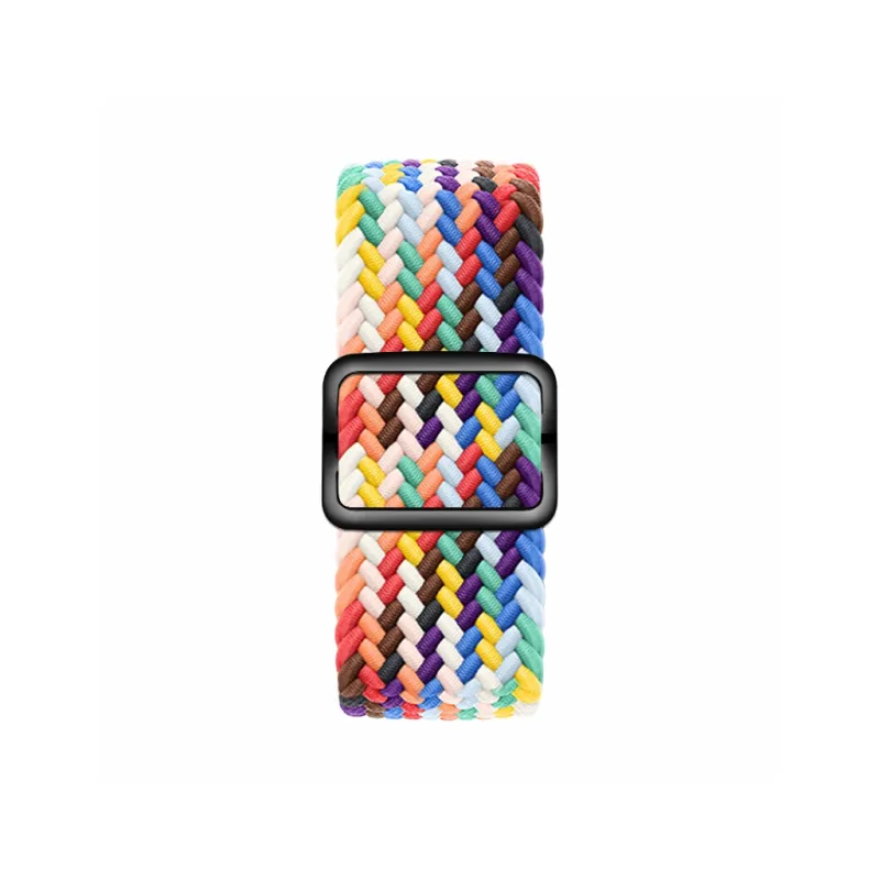 MILANQIAN M&Q Apple Compatibility Watch Band 38 45mm Watch Dial All Nylon Material-2