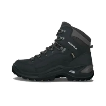 Lowa Renegade GTX Mid Deep Cushioning, Wear Resistant High Top Outdoor Shoes Women's Black