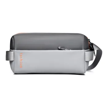 Parker Bear Abrasion Resistant Fabric Shoulder Bag, Crossbody Bag Men's Gray/Blue Gray/Gray Green/Black
