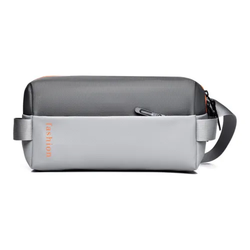 Parker Bear Abrasion Resistant Fabric Shoulder Bag, Crossbody Bag Men's Gray/Blue Gray/Gray Green/Black