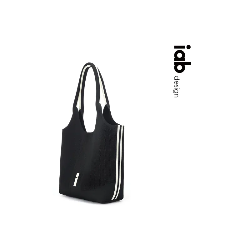 IAB Fabric 3D Laptop Bag Tubas Unisex Midnight Black/Latte-1