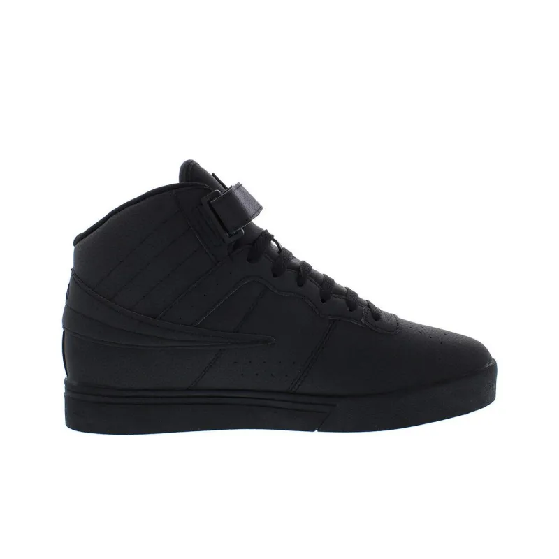 FILA Vulc 13 Slip Resistant High Top Skateboard Shoes Men's Black-2