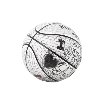 Kuangmi x VOGTEE Microfiber Leather Basketball Black White Size 7 Training Unisex