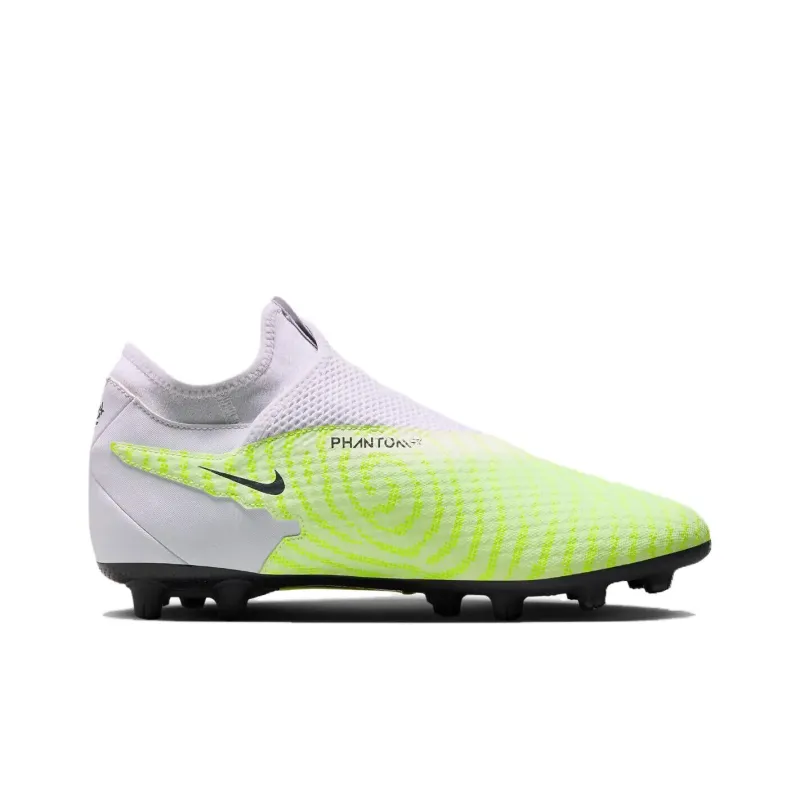 Nike Phantom GX HG Rubber Short Studs Soccer Shoes Men's White Green-1