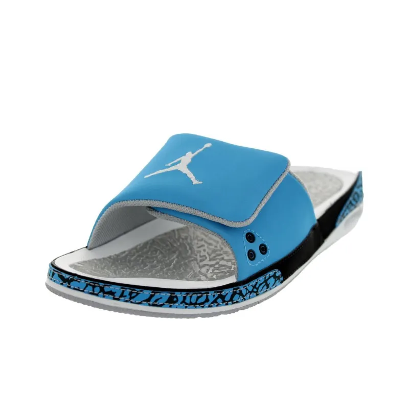 JORDAN 3 Slide Blue White Shoe-2