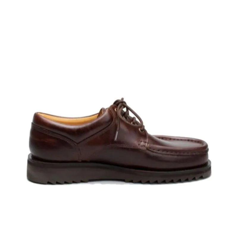 Paraboot Leather Oxford Shoes-1