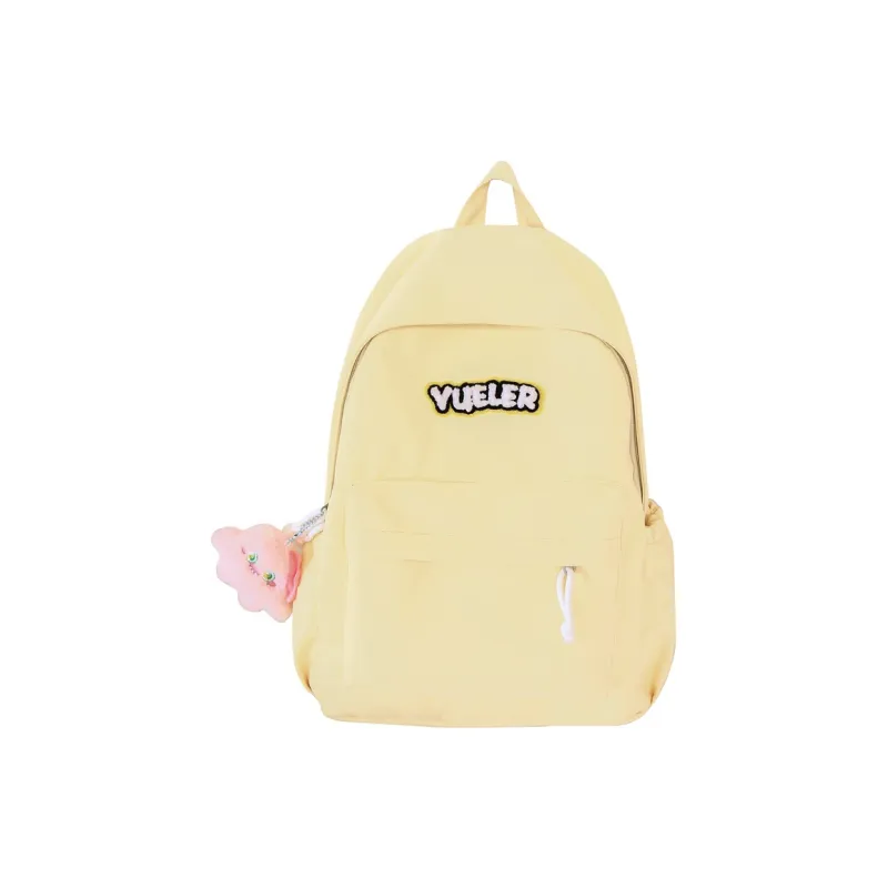 Deli Bear Nylon Fabric Backpack Regular Unisex Red/Green/Blue/White/Yellow/Black-0