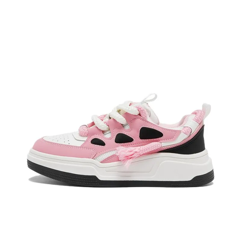BASTO Low Top Skateboard Shoes 4.5cm Women's-4