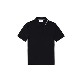 CALVIN KLEIN Polo Shirt Men's Black