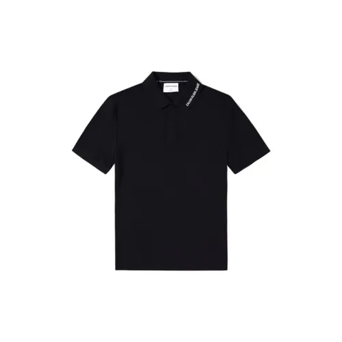 Calvin Klein Polo Shirts Men Black