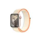 Apple Hook-and-Loop Loop Strap-Milk White