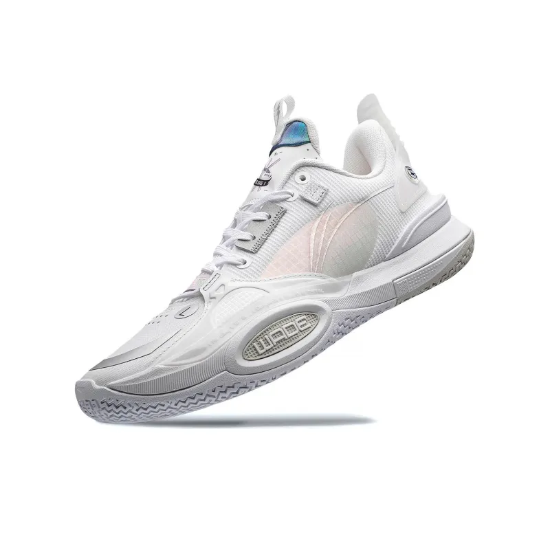 Li Ning Wade All City 10 X Glare We Are One 'White Grey'-4
