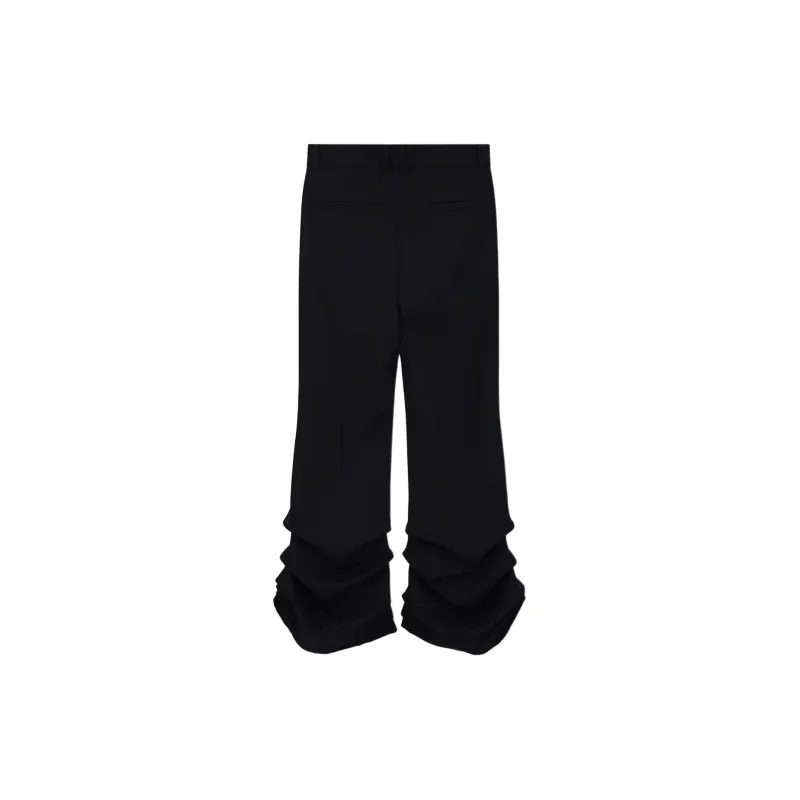 WE11DONE SS24 Casual Pants Men's Black-1