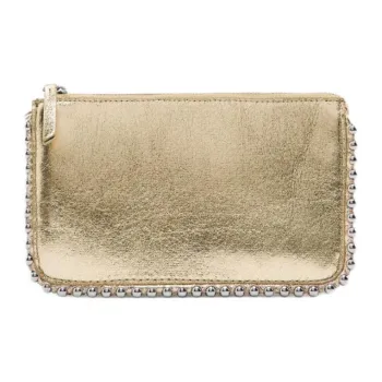 ZARA PU Wallets Shoulder Bag Crossbody Bag Mini Women's Gold