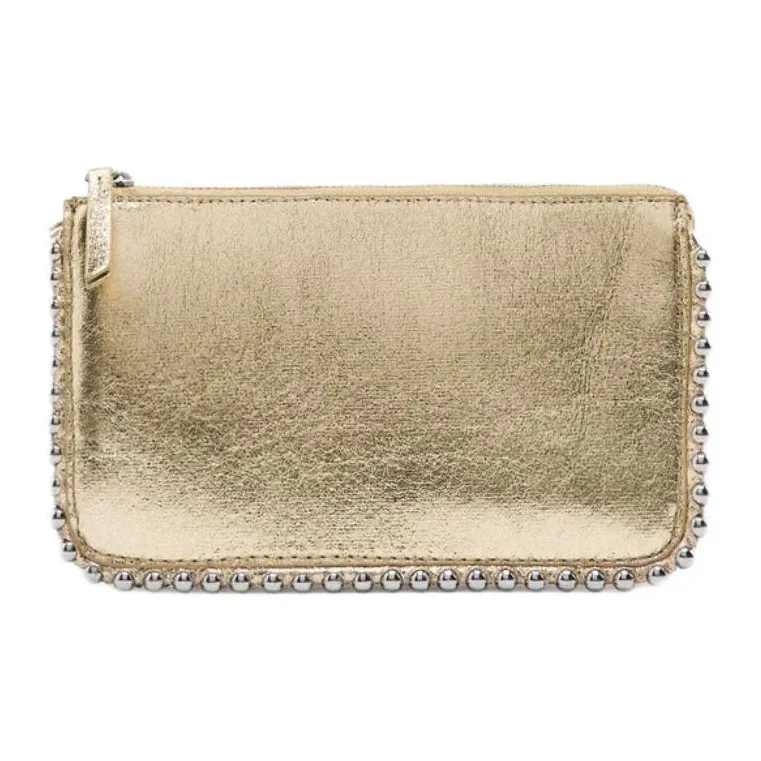 ZARA PU Wallets Shoulder Bag Crossbody Bag Mini Women's Gold-0