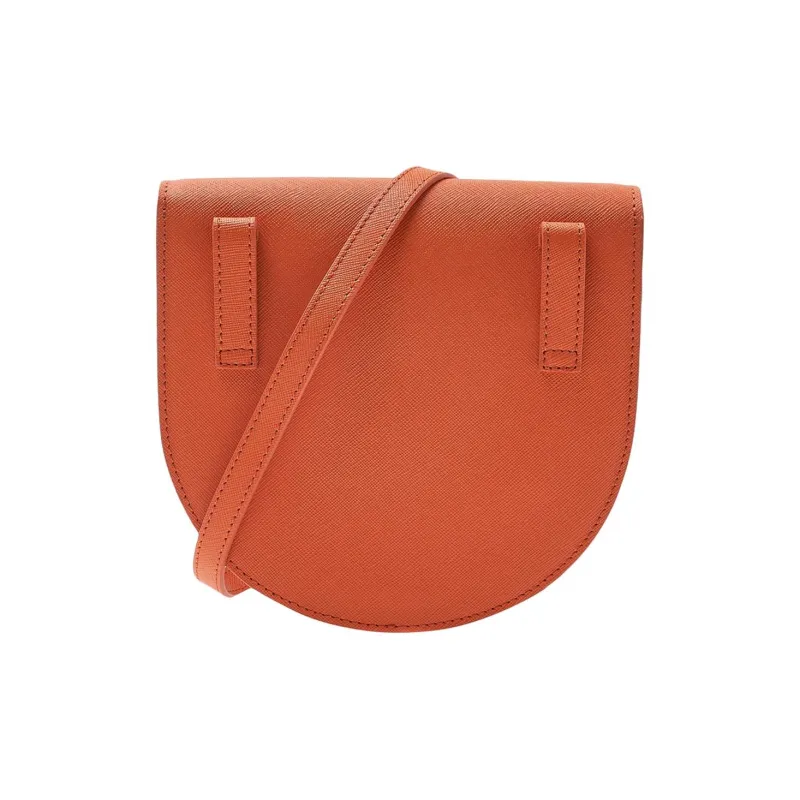 Vivienne Westwood Calfskin Shoulder Bag Crossbody Bag Women's Orange-2