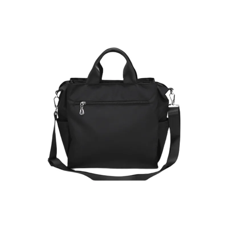 FOUVOR Nylon Fabric Handbag Large Size Women's Red/Black/Smoke Gray-7