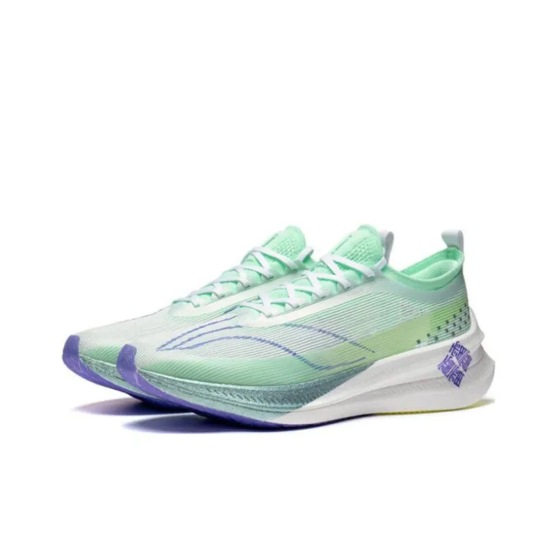 LINING Feidian 3 Elite 'Light Green Purple'-2