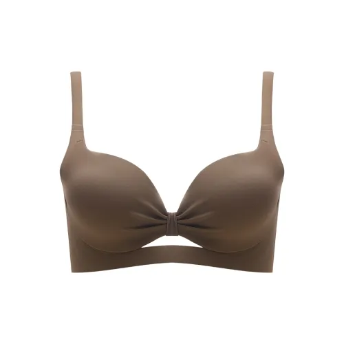 DUOQINGMAO Bra Women's Gathering Underwear