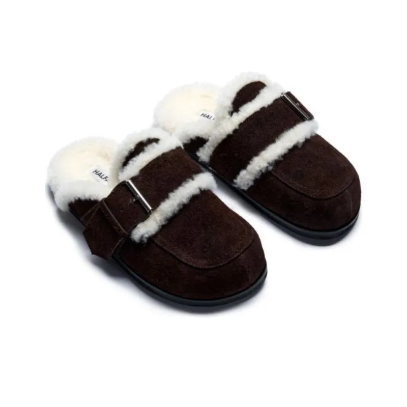HALF AWAKE Wrap toe Slippers Women's-8