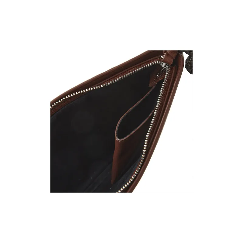 Vivienne Westwood Cow Leather Crossbody Bag Shoulder Bag Women's Brown-7