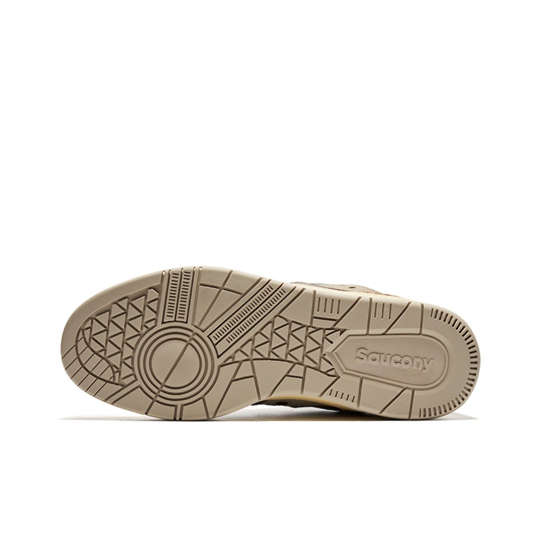 Saucony CNY Running Shoes Unisex Low-Top Brown Beige Brown