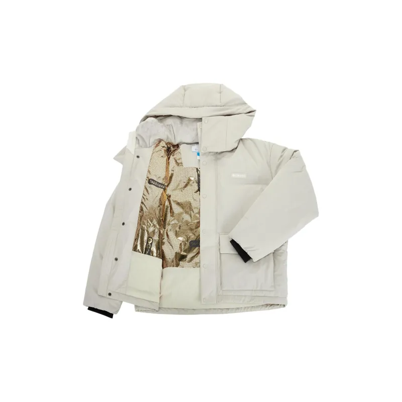 Columbia Down Jacket Men's Light Gray-2