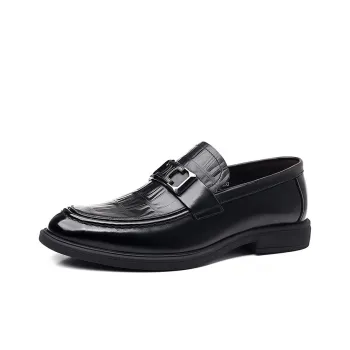 GZZ Loafers Men Black
