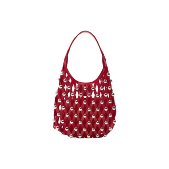 ZARA PU Handbag Shoulder Bag Crossbody Bag Mini Women's Red