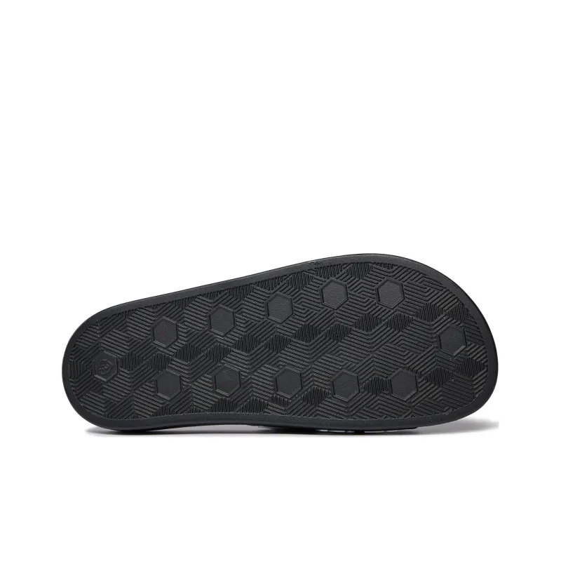 VERSACE JEANS Slide Slippers Women's Black White-4