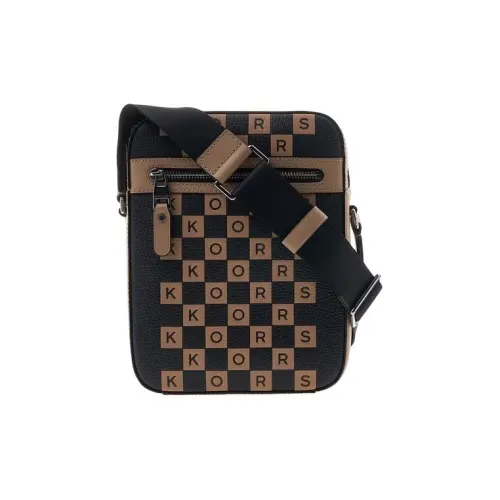 MICHAEL KORS Leather Shoulder Bag Crossbody Bag Women's Black
