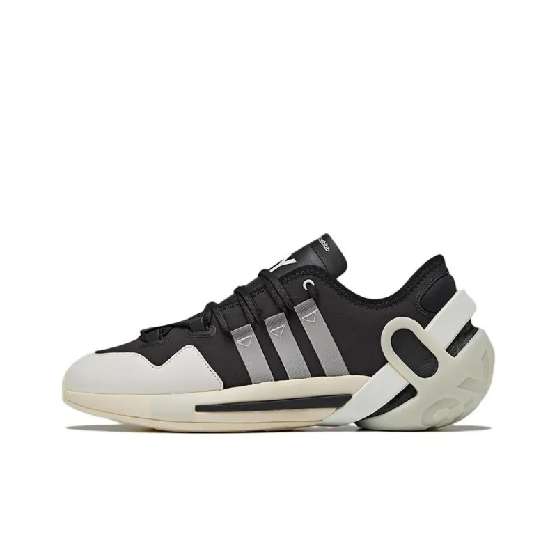 Adidas Y 3 Idoso Boost Black Core White Cream White-0
