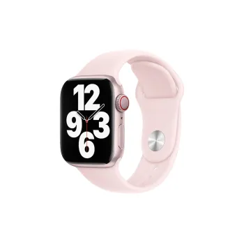 MILANQIAN M&Q Apple Compatibility Watch Band 38 45mm Watch Dial All Silicone Material