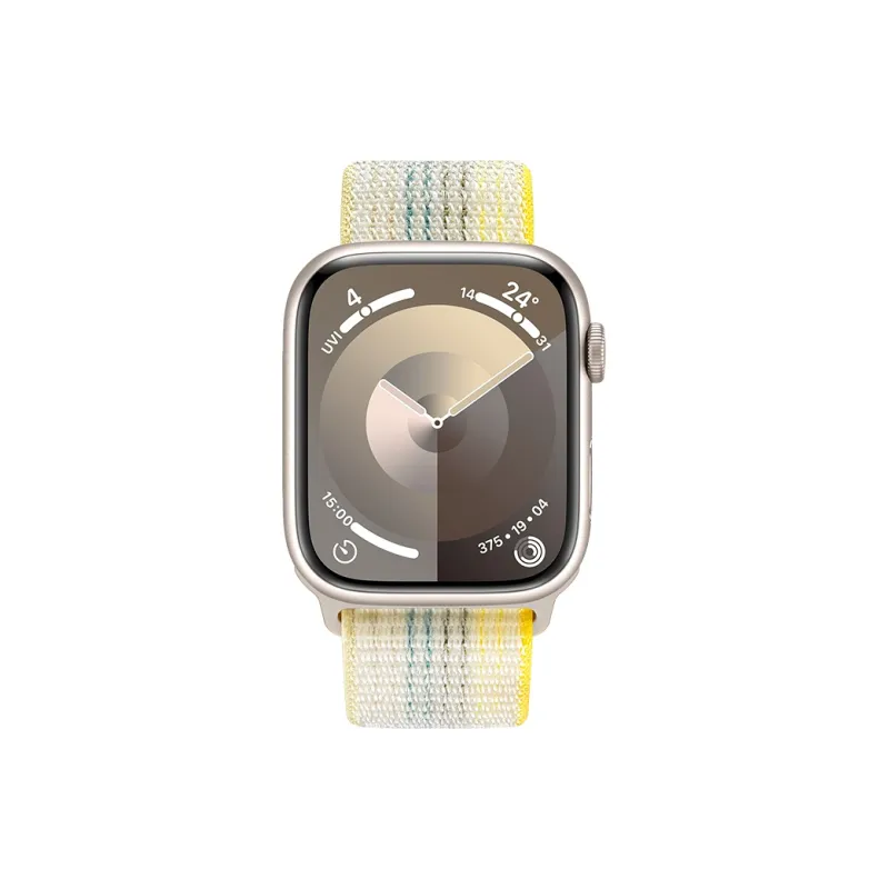 MILANQIAN M&Q Apple Compatibility Watch Band 38 45mm Watch Dial All Nylon Material-1
