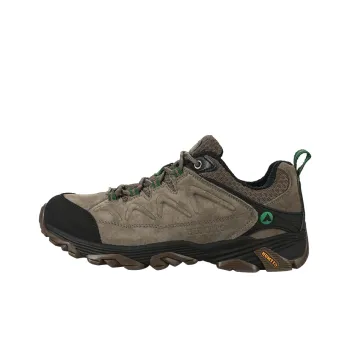 HUMTTO Cushioned Anti Slip Wear Resistant And Water Resistant Low Top Outdoor Shoes Men's Khaki
