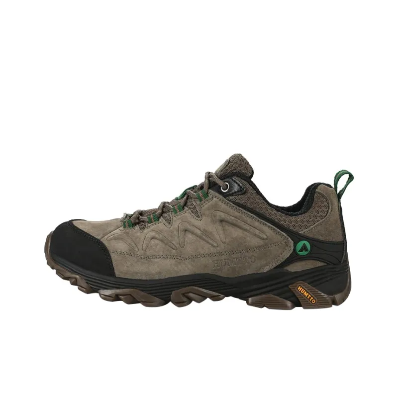 HUMTTO Cushioned Anti Slip Wear Resistant And Water Resistant Low Top Outdoor Shoes Men's Khaki-0