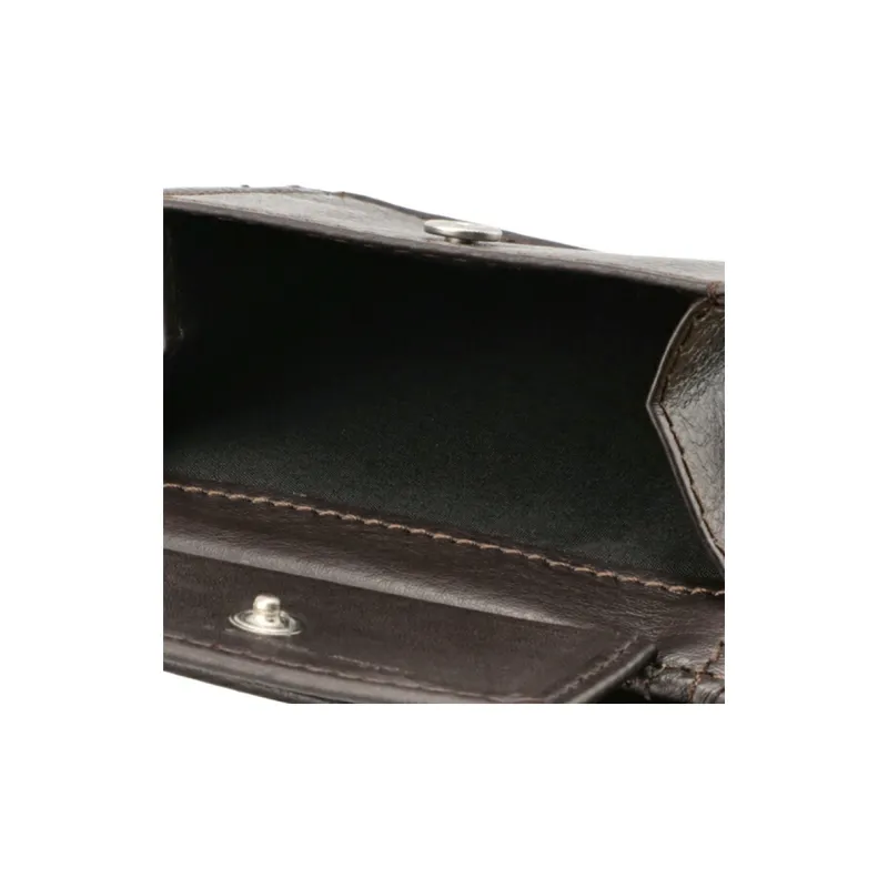 DIESEL Leather Wallet Men's Brown-4