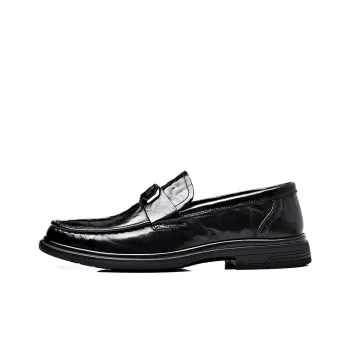 GZZ Loafers Men Black