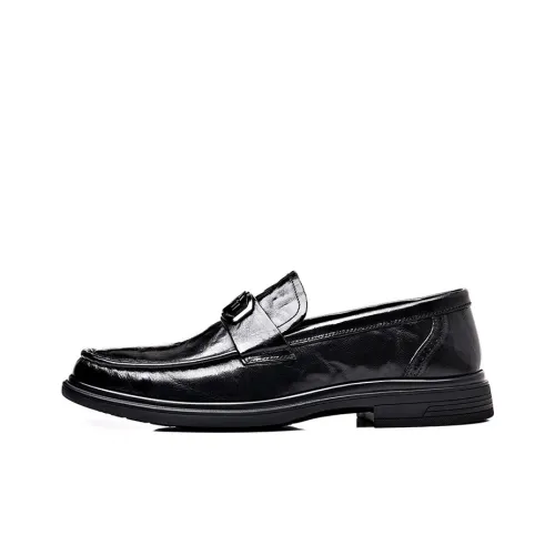 GZZ Loafers Men Black