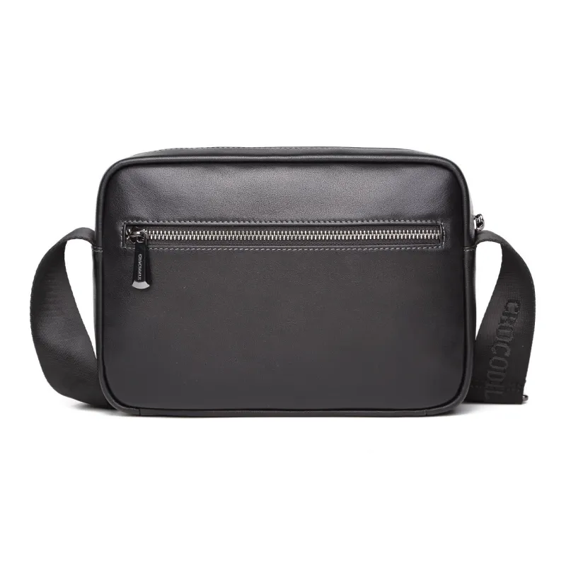 Crocodile Shoulder Bags Black-3