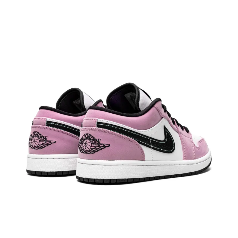 Jordan 1 Low Se Violet Shock White Black-4