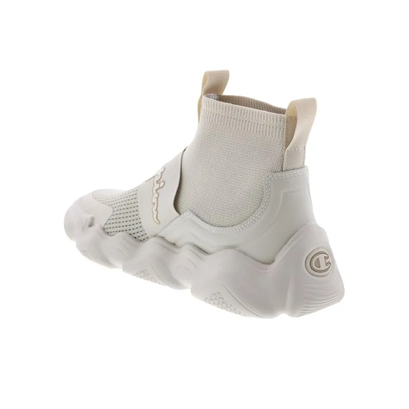 Champion Meloso Rally Pro Durable Breathable High-Top Casual Shoes Men's Gray-4