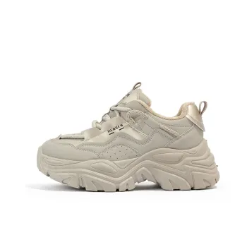 Humanism 1986 Low Top Chunky Sneakers 4cm Women's Gray