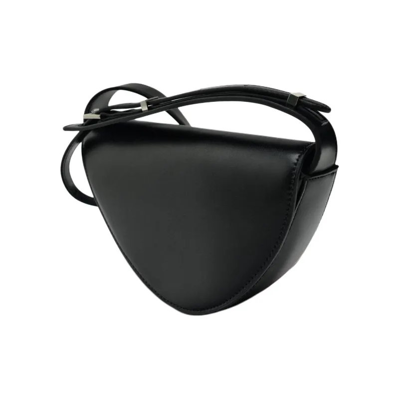 ZARA PU Handbag Shoulder Bag Crossbody Bag Small Size Women's Black-1