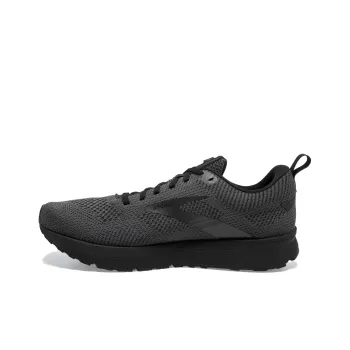 Brooks Revel 5 Anti Slip Wear Resistant Low Top Running Shoes Men's Gray