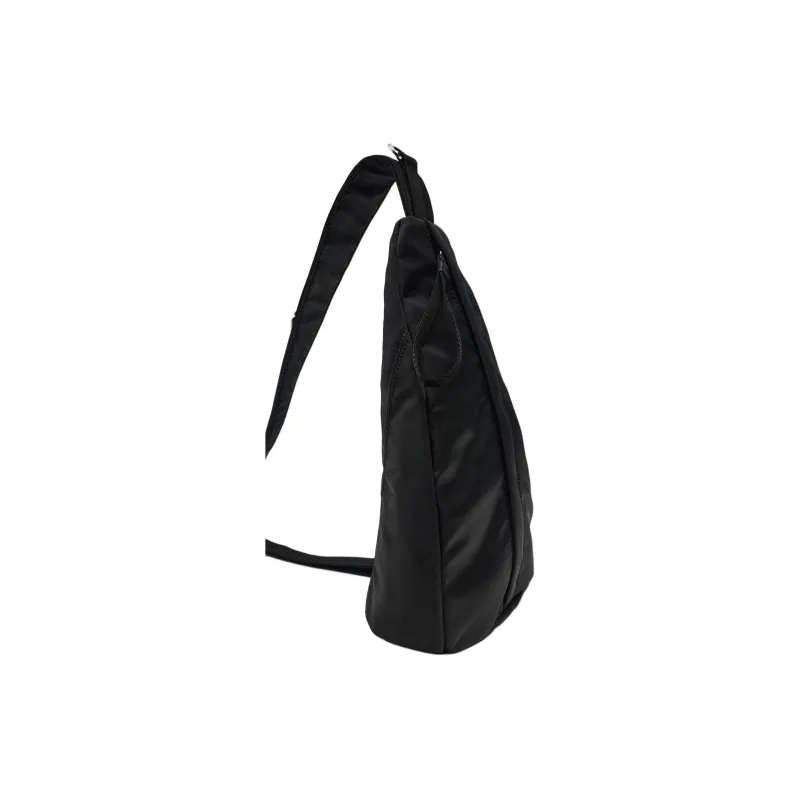 ZARA Polyamide Shoulder Bag Crossbody Bag Backpack Sling Bag Medium Size Women's Black-3